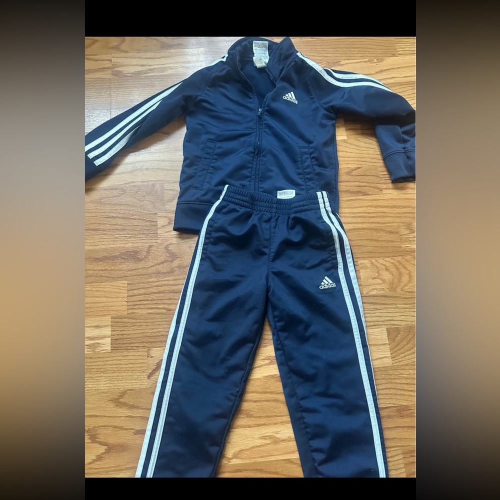 Adidas Navy Blue Tracksuit